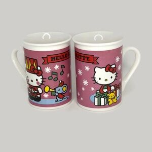 Sanrio Hello Kitty Festive Pink Mugs